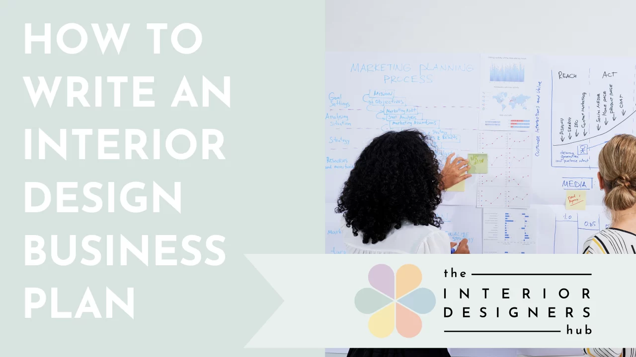 image of two women writing on a whiteboard, with the blog title next to the image